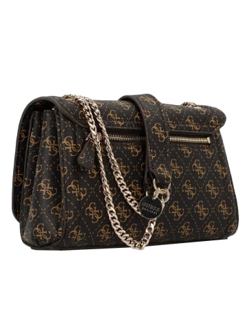 Guess Noelle II Schultertasche 25 cm in brown logo