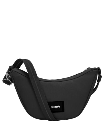 Pacsafe GO Lunar crossbody - Umhängetasche 28 cm RFID (rose) in jet black