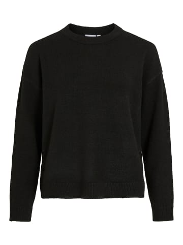 Vila Strickpullover in Black
