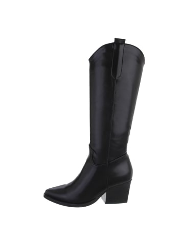 Ital-Design Stiefel in Schwarz