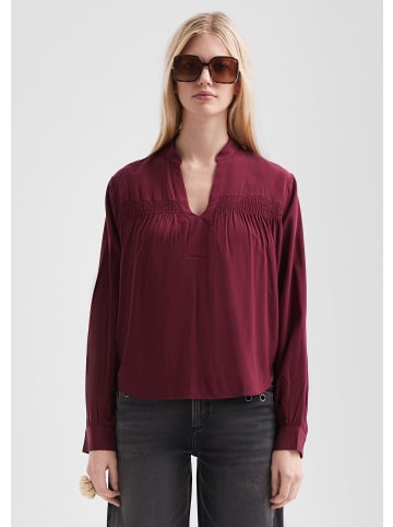 QS Bluse in 3900_bordeaux