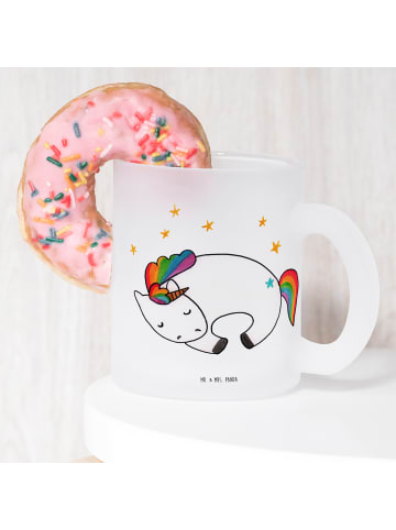Mr. & Mrs. Panda Tasse Einhorn Nacht ohne Spruch in Transparent