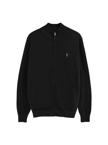 Polo Club Pullover RIGBY GO ZIPPER COTTON CARDIGAN VO in Schwarz