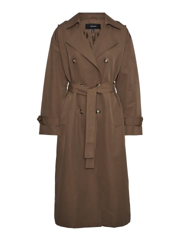 Vero Moda Trenchcoat in Chocolate Chip