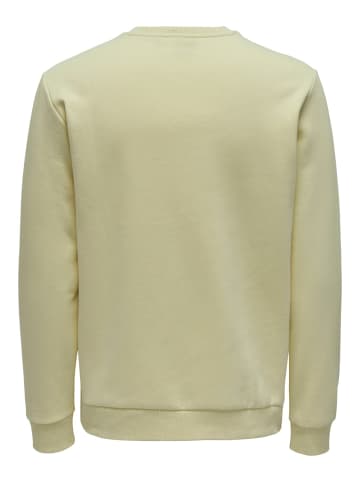 Only&Sons Sweatshirt ONSCERES in Gelb