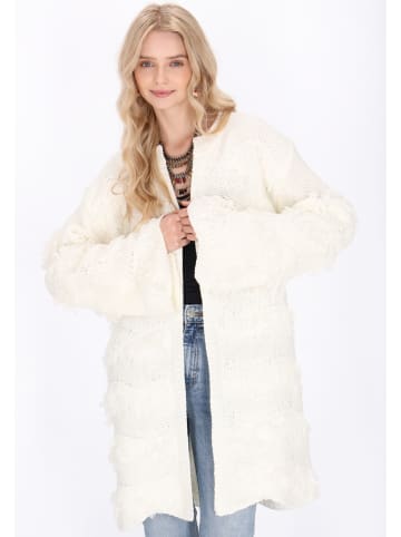 IZIA Women Cardigan in white