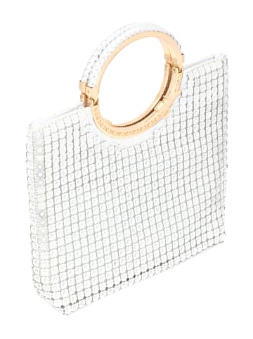 NAEMI Damen Handtasche in Silber