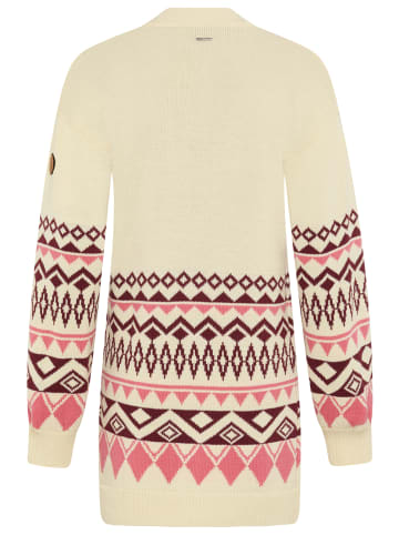 Kangaroos Longstrickjacke in offwhite-bordeaux