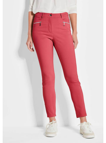 GOLDNER Lange Schlupfhose BELLA in rot