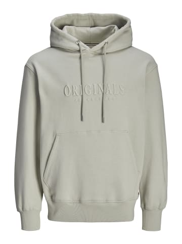 Jack & Jones Kapuzenpullover in Mineral Gray
