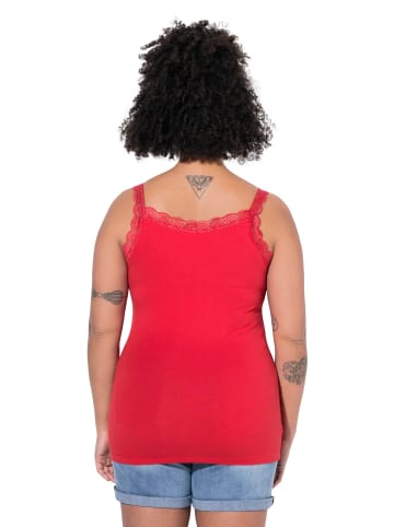 MIAMODA Strick-Top in rot
