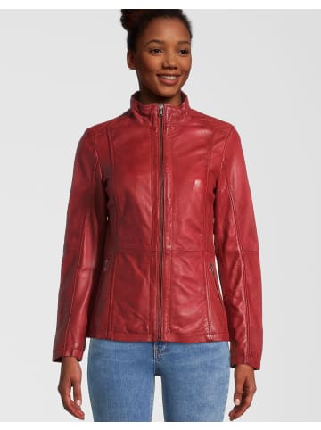 7eleven Lederjacke SHARRY in red