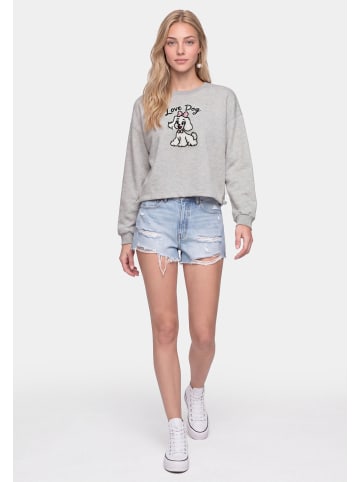 myMo Women Sweatshirt in Grey