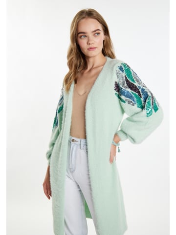 IZIA Cardigan in Mint