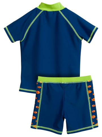 Playshoes UV-Schutz Bade-Set Krokodil in Marine