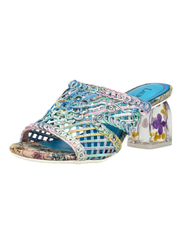 LAURA VITA Pantoletten in Blau