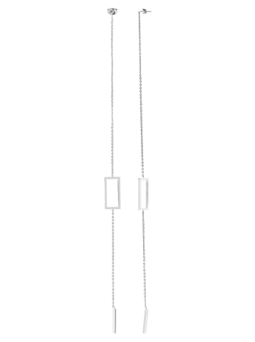 Adeliás Damen Ohrringe aus Edelstahl in silber