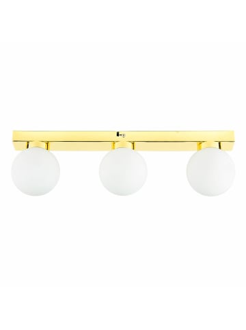 Licht-Erlebnisse Deckenlampe (B)9 x (L)46 x (H)12 cm in Gold