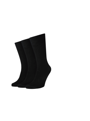 von Jungfeld Schwarze Socken-Set 3er Box in mehrfarbig