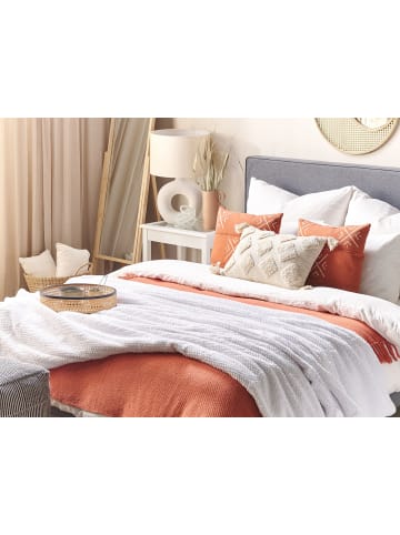 Beliani Kuscheldecke BJAS in Weiß - (W) 150 x (H) 1 x (L) 200 cm