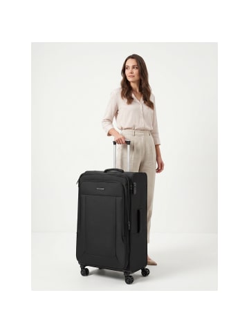 Franky Melbourne 3.0 4-Rollen Trolley 79 cm mit Dehnfalte in black2