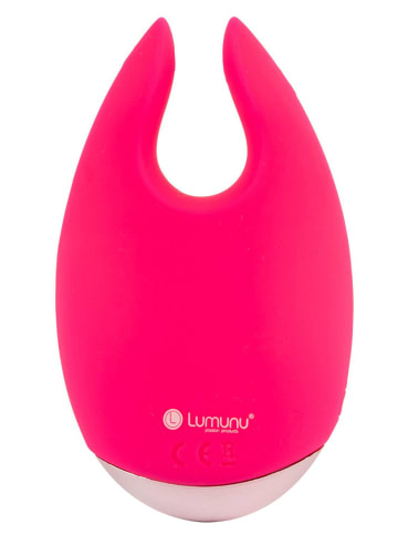 Lumunu Deluxe 2-in-1 Silikon Stimulator und Auflegevibrator "Lustregent" in Pink