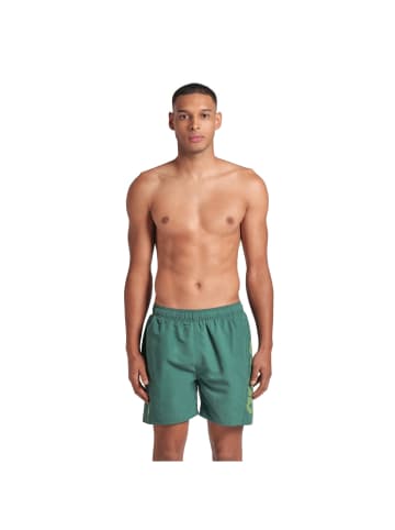Arena Badeshorts Fundamentals Logo R in Dunkelrot