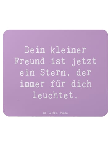 Mr. & Mrs. Panda Mauspad Spruch Trauerbewältigung Haustierverlus... in Lavendeltraum