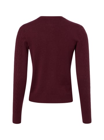 Vila Strickjacke VIKerry in bordeaux - 0001