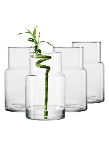 Ritzenhoff & Breker 4er Set Vasen Dalia 30 cm in transparent