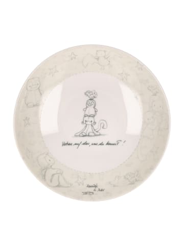 Goebel Suppenteller " Anouk - Glaub an deine Träume " in moosgrün