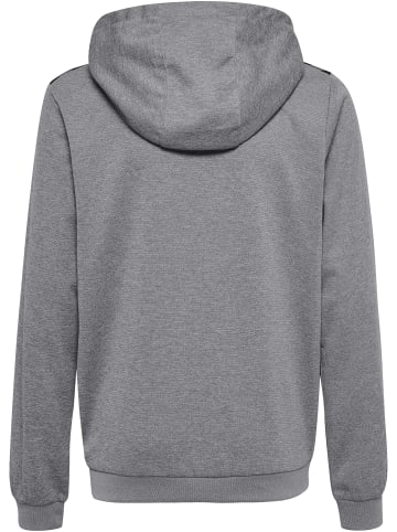 Hummel Hummel Hoodie Hmlauthentic Multisport Unisex Kinder Atmungsaktiv Feuchtigkeitsabsorbierenden in GREY MELANGE