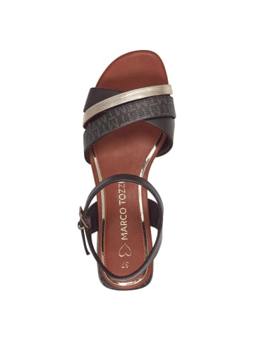 Marco Tozzi Sandale in MOCCA COMB