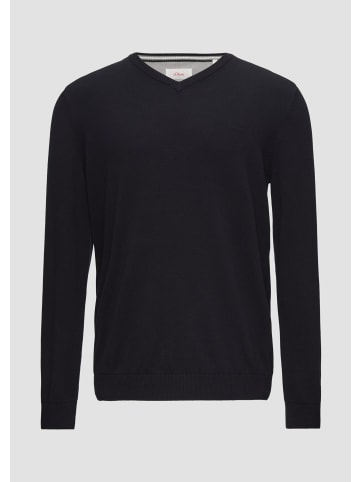 s.Oliver Strickpullover in 9999_schwarz