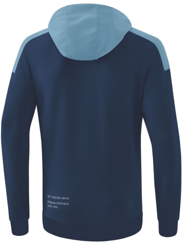 erima Kinder Trainingsjacke "Change By Erima Kapuzensweat" in Blau