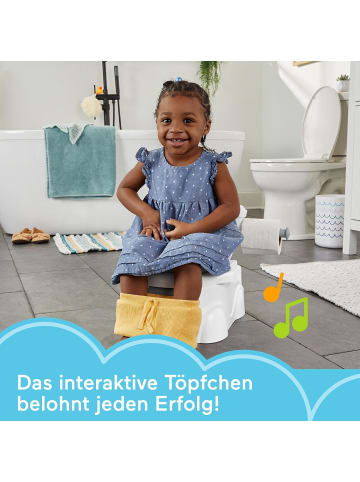 Meine erste Toilette HJC38 mit Musik in mehrfarbig