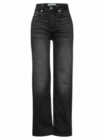 Street One Straight Leg Jeans für Damen in schwarz