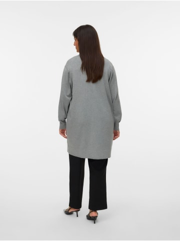 Vero Moda Strickjacke in Medium Grey Melange