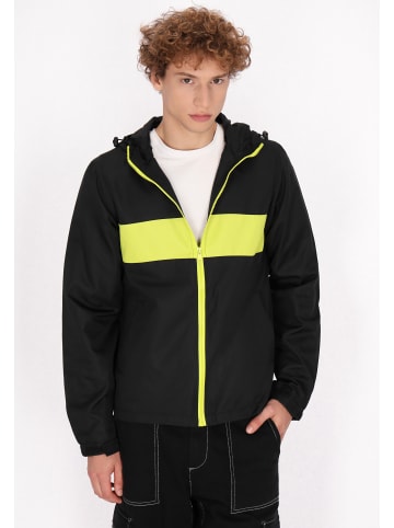 MO Herren Jacke in Schwarz Limette