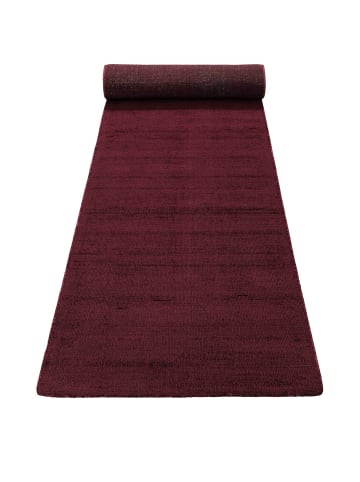 ESPRIT Kurzflorteppich Gil in bordeaux rot