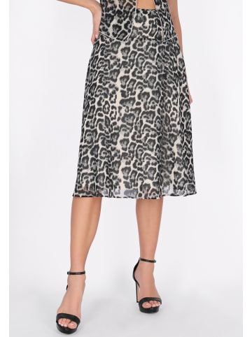 faina Women Skirt in offwhite black