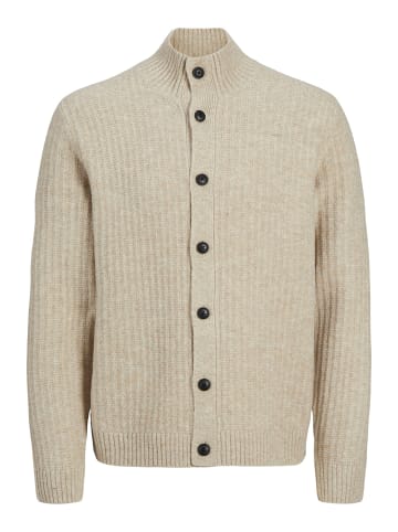Jack & Jones Strickjacke 'JPRCCHOWELL' Beige