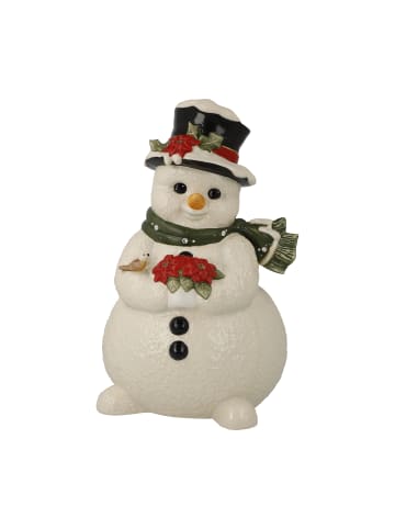 Goebel Figur " Schneemann - Im verschneiten Garten " in Bunt