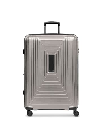 Redolz Essentials 14 4 Rollen Trolley L 77 cm mit Dehnfalte in coffee grey metallic