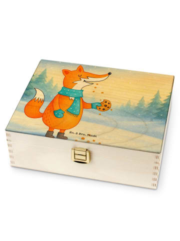 Mr. & Mrs. Panda Teebeutel Aufbewahrung Fuchs Keks Design ohne S... in Weiß