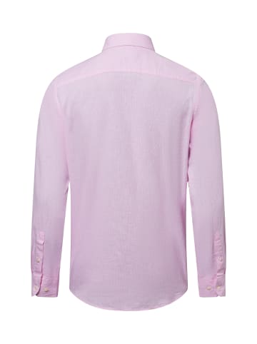 Nils Sundström Hemd in rosa weiß - 0008
