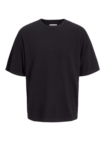 Jack & Jones Gestricktes T-Shirt in Black 1