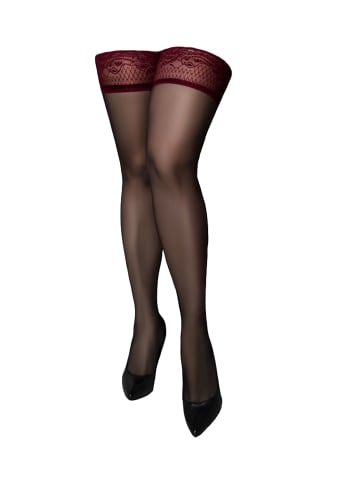 Ballerina Halterlose Strümpfe in black