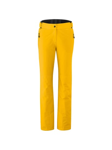 Maier Sports Skihose Vroni Slim in Gelb