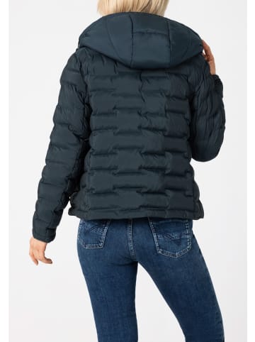 Timezone Puffer-Jacke wasserabweisend recycelte Wattierung in Dunkelblau